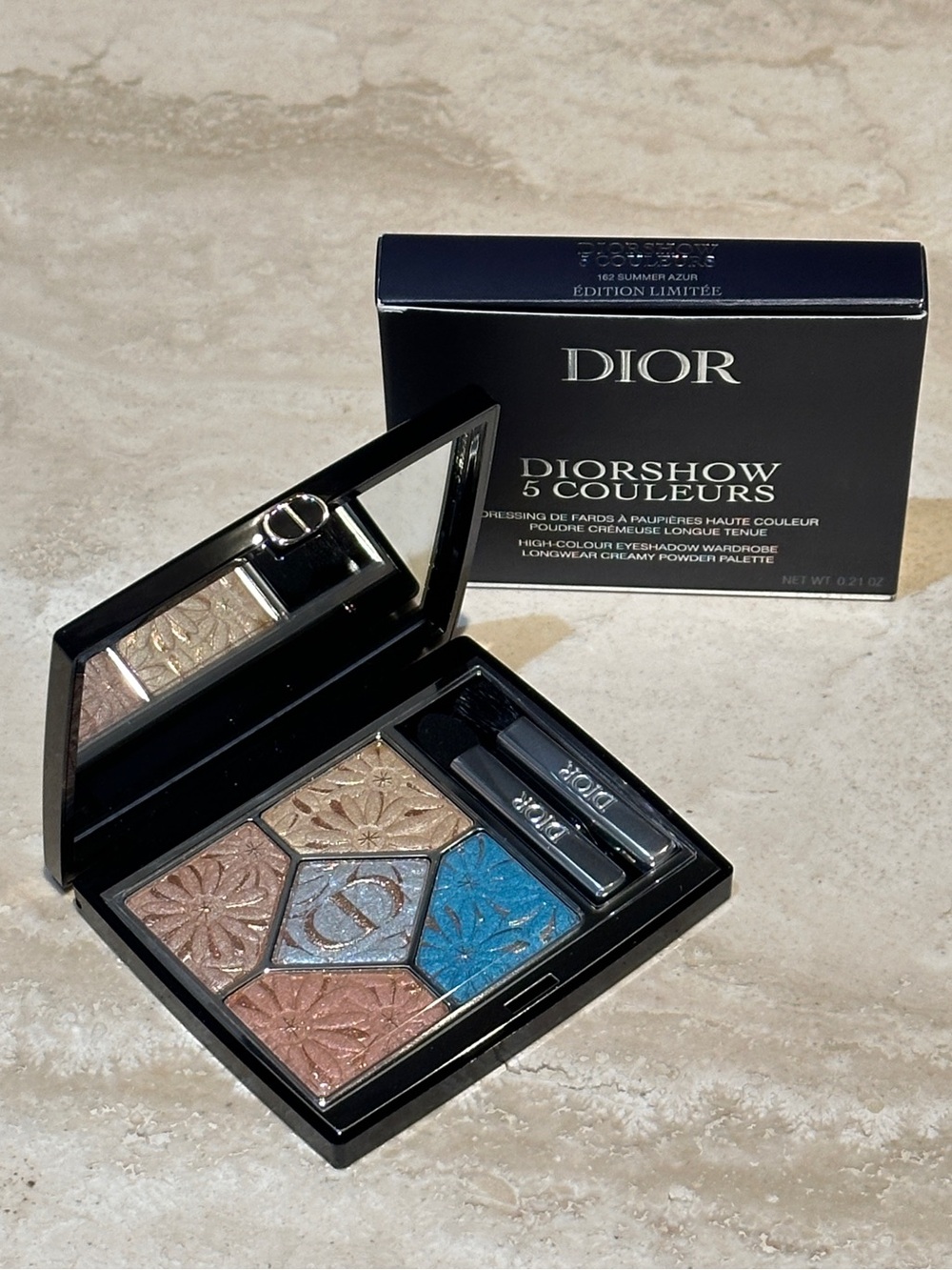 Dior Eyeshadow Palette - 162 Summer Azur (Limited Edition) - Picture 10 of 10